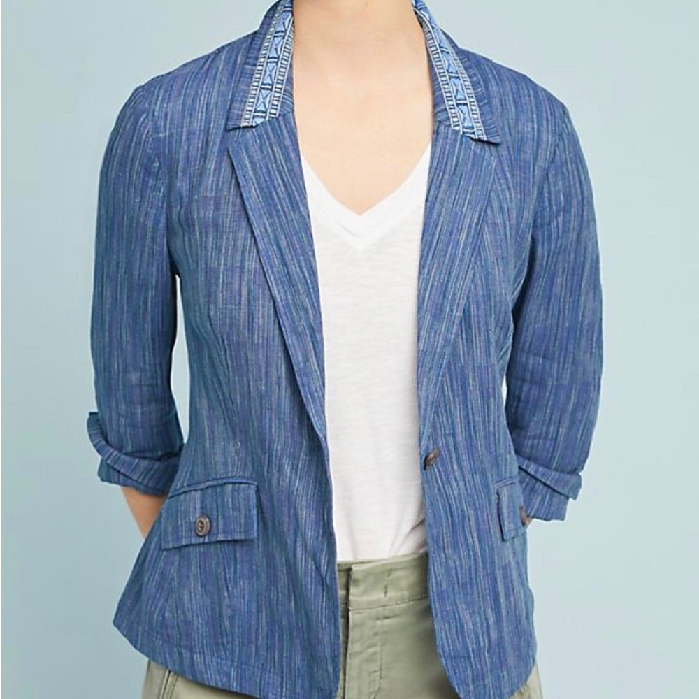 Anthropologie Cartonnier Winona Blazer